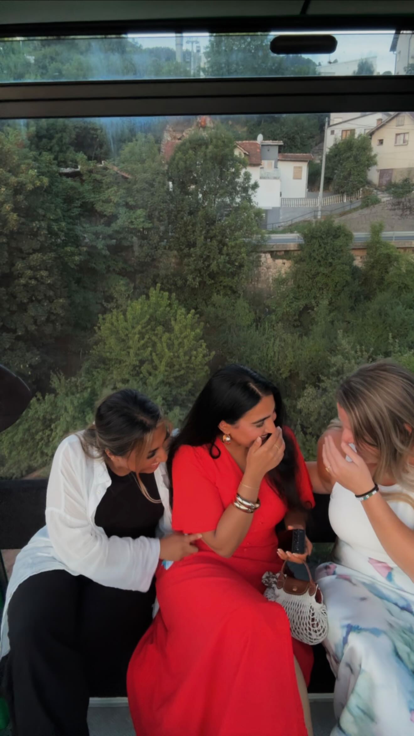 Instagram post by @beexyasmin for Ellos. Caption reads: Just a girl 🤍 

Dress - @ellosofficial....