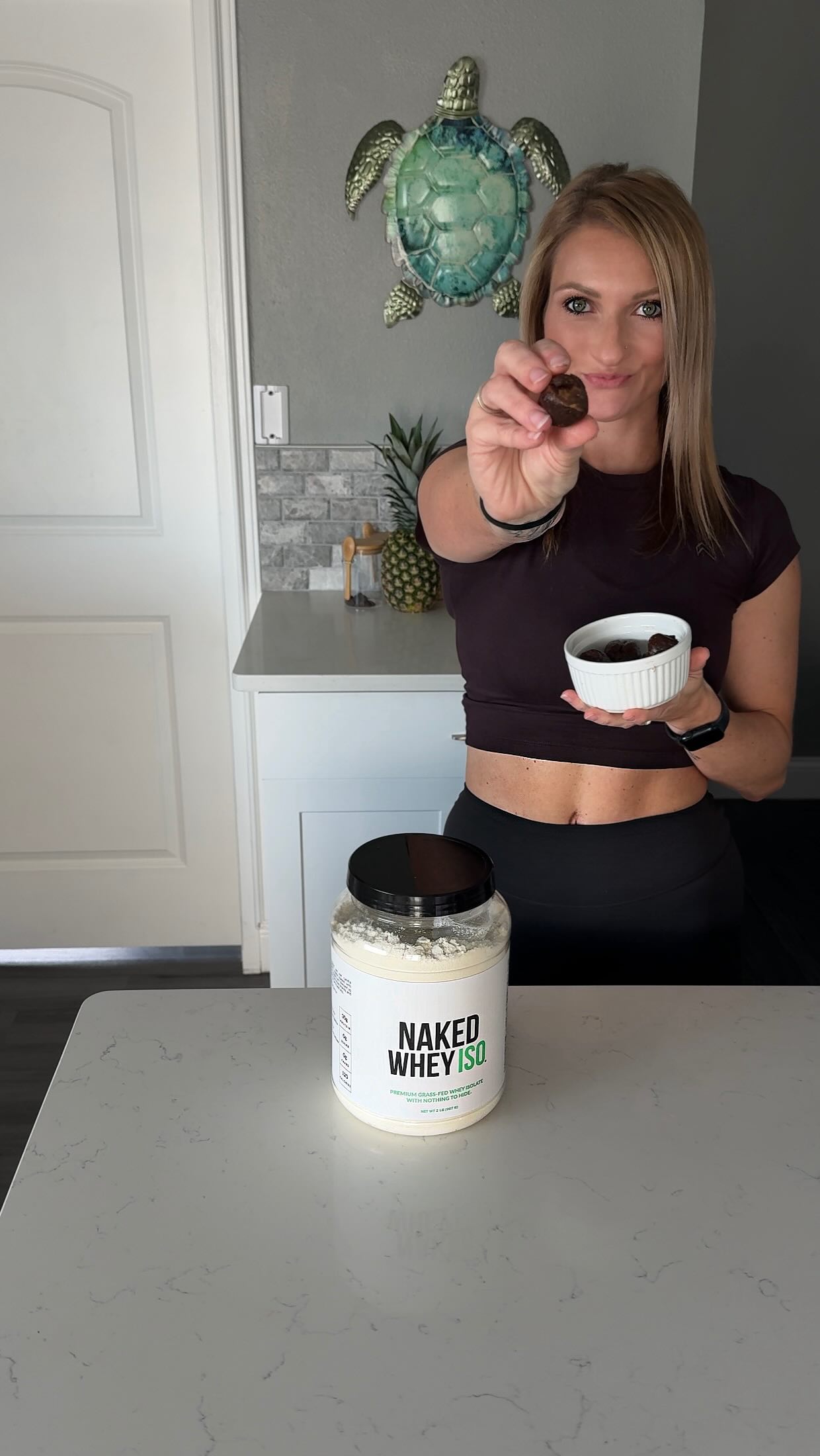 Instagram post by @alissamarie.wellness for NAKED nutrition. Caption reads: [...] supportive, thanks to @nakednutrition’s....