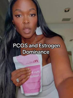 TikTok post by @richiewritz for Micro Ingredients. Caption reads: [...] #pcosproblems #pcosfighter #ad @Micro....