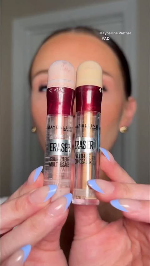 Instagram post by @emclark for Target Style. Caption reads: [...] these products! @maybelline @target....
