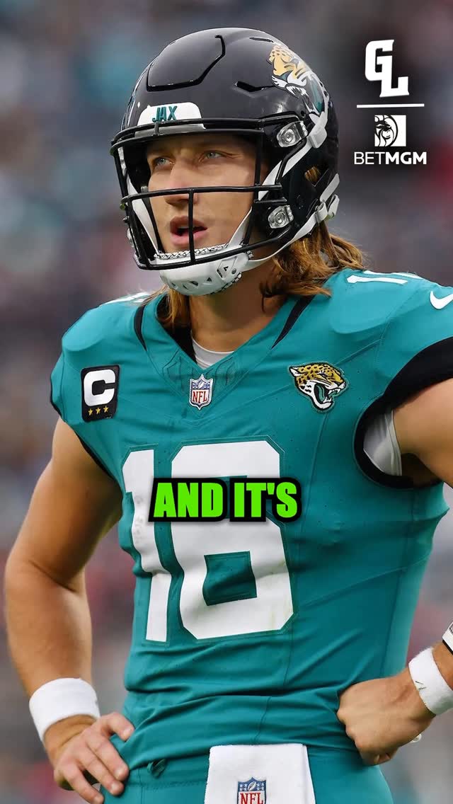 Instagram post by @greenlightpod for BetMGM. Caption reads: Are the Jaguars still a serious threat in the AFC?.