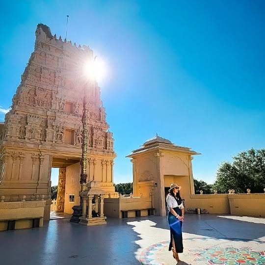 Instagram post by @thefloridatribe for VISITFLORIDA. Caption reads: 📍This isn’t India. It’s Tampa. And it’s open to....
