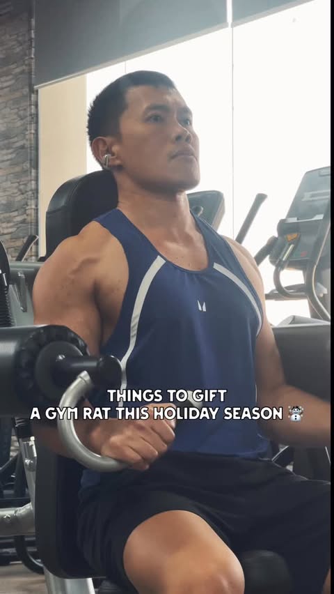 Instagram post by @coach_paulcabsud for Myprotein ME. Caption reads: ☃️Aside from peace and love, this holiday season....