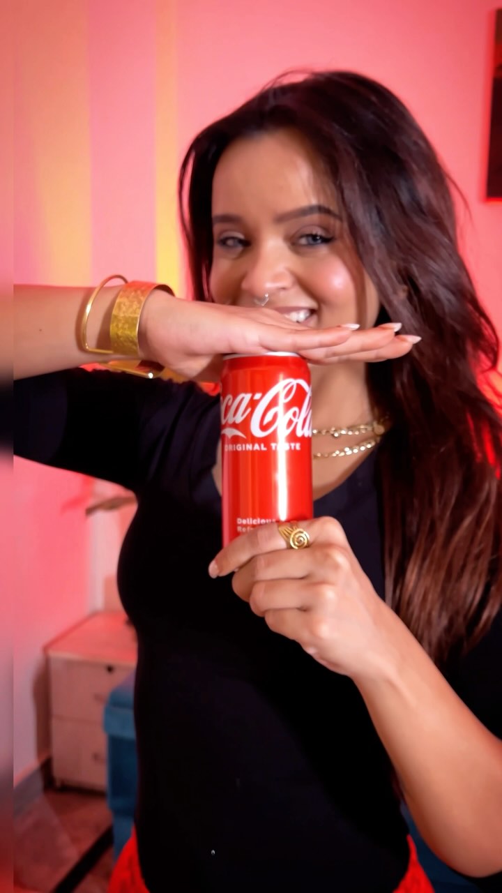 Instagram post by @perysheetal17 for Coca-Cola India. Caption reads: That’s how winning is done! 
Perfect finish after....