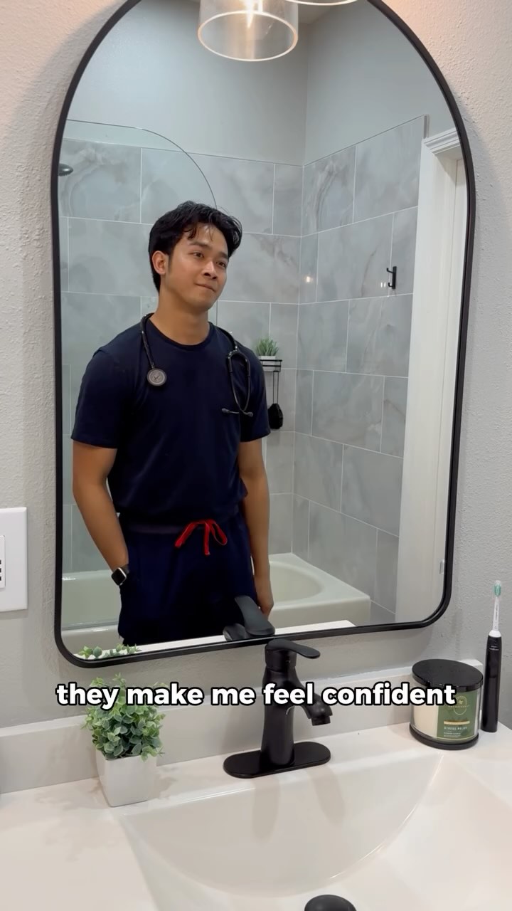 Instagram post by @aaron.the.rn for Mediclo. Caption reads: Long shifts. Heavy workloads. The emotional....