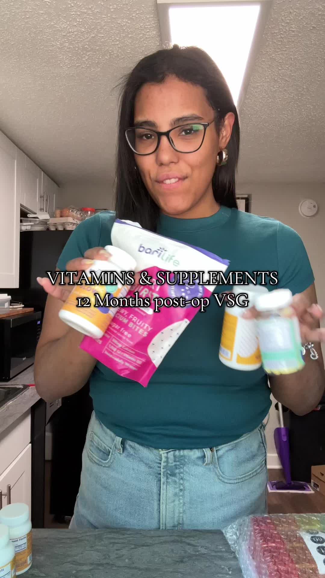 TikTok post by @liiiicette for Bari Life. Caption reads: @Bari Life® Best vitamins 😊 #barilife [...].