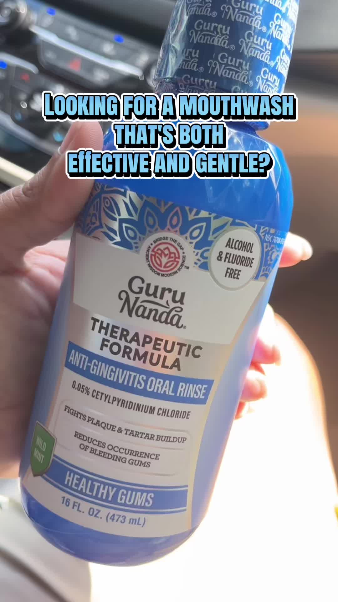 TikTok post by @vibewithmillzz for Gurunanda. Caption reads: @GuruNanda LLC is the way to go for your dental....