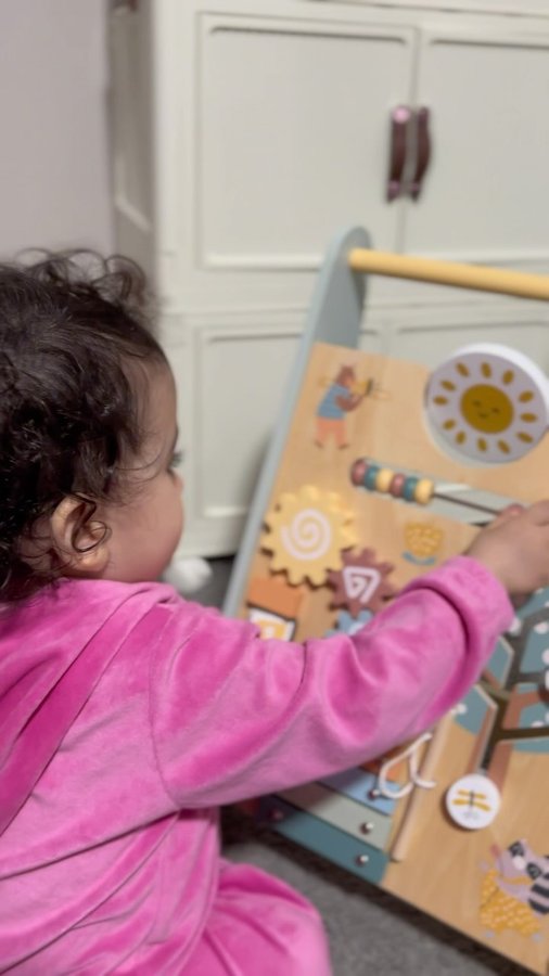 Instagram post by @beriikrtl for Tiny Land. Caption reads: [...] healthy wooden structure.....