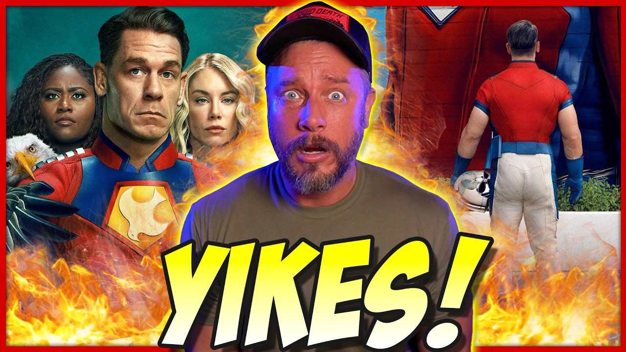 YouTube post by @SeanChandlerTalksAbout for Podbean. Caption reads: Peacemaker Season 2 Review | YIKES!.