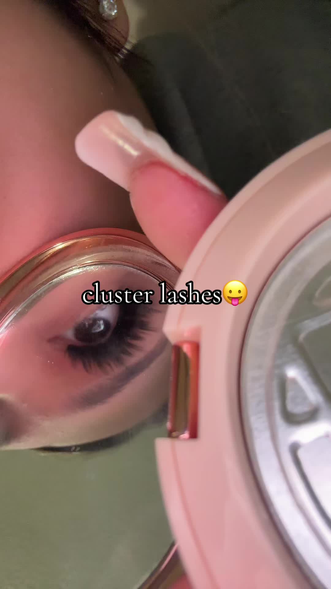 TikTok post by @06.chinaaa for Bomb Cosmetics UAE. Caption reads: get u this kit, bomb.commmm.
