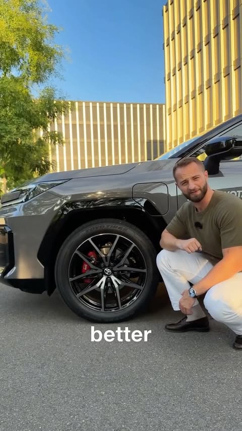 Instagram post by @azizdrives for Toyota. Caption reads: Toyota doing what they do best. Reliable cars.....