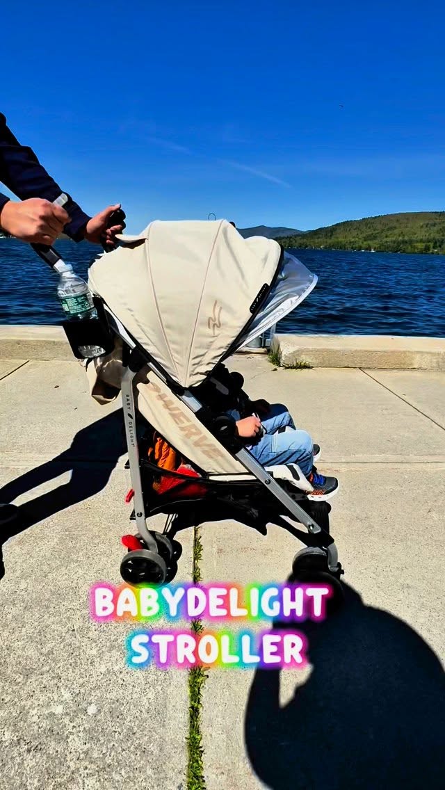 Instagram post by @ugcbyleyla for Baby Delight. Caption reads: [...] grab it, go – all in 10 seconds! ⏱️🍼....