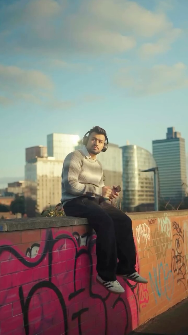 Instagram post by @aemaay for Audionic. Caption reads: [...] the streets with beats that hit hard -....