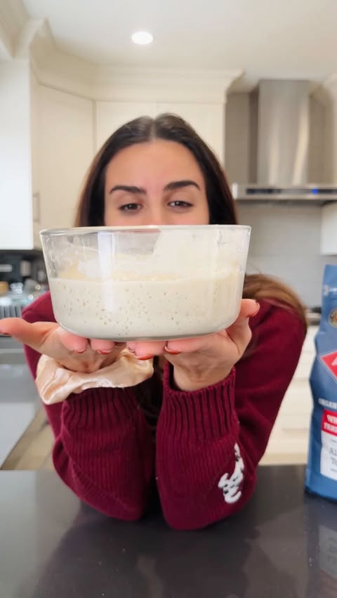 Instagram post by @minoomakesstuff for Healthy Planet. Caption reads: [...] flour, and I always get mine from....