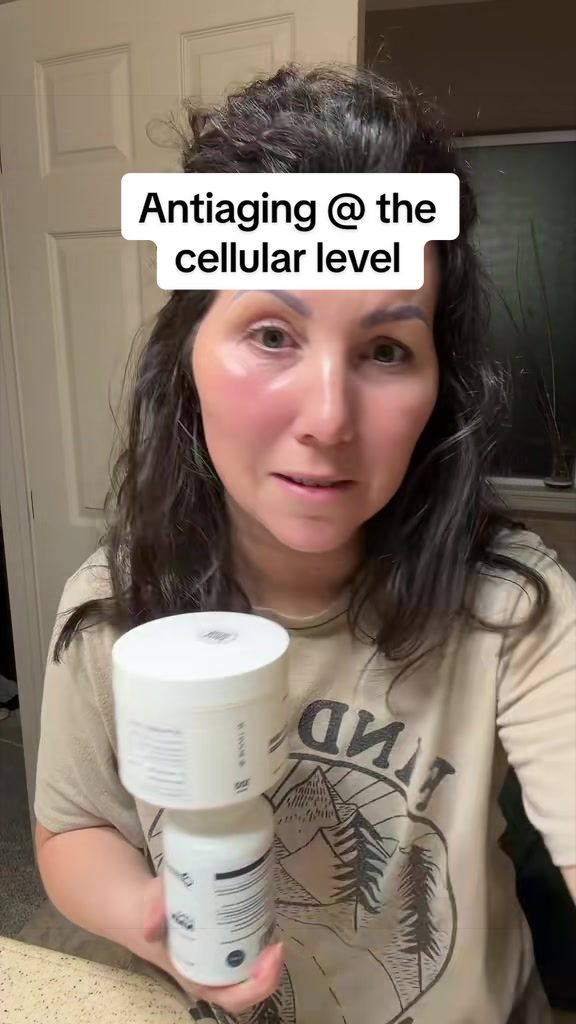 TikTok post by @midlifemommamusthaves for Renue By Science. Caption reads: [...] #nda #cellularhealth #science....