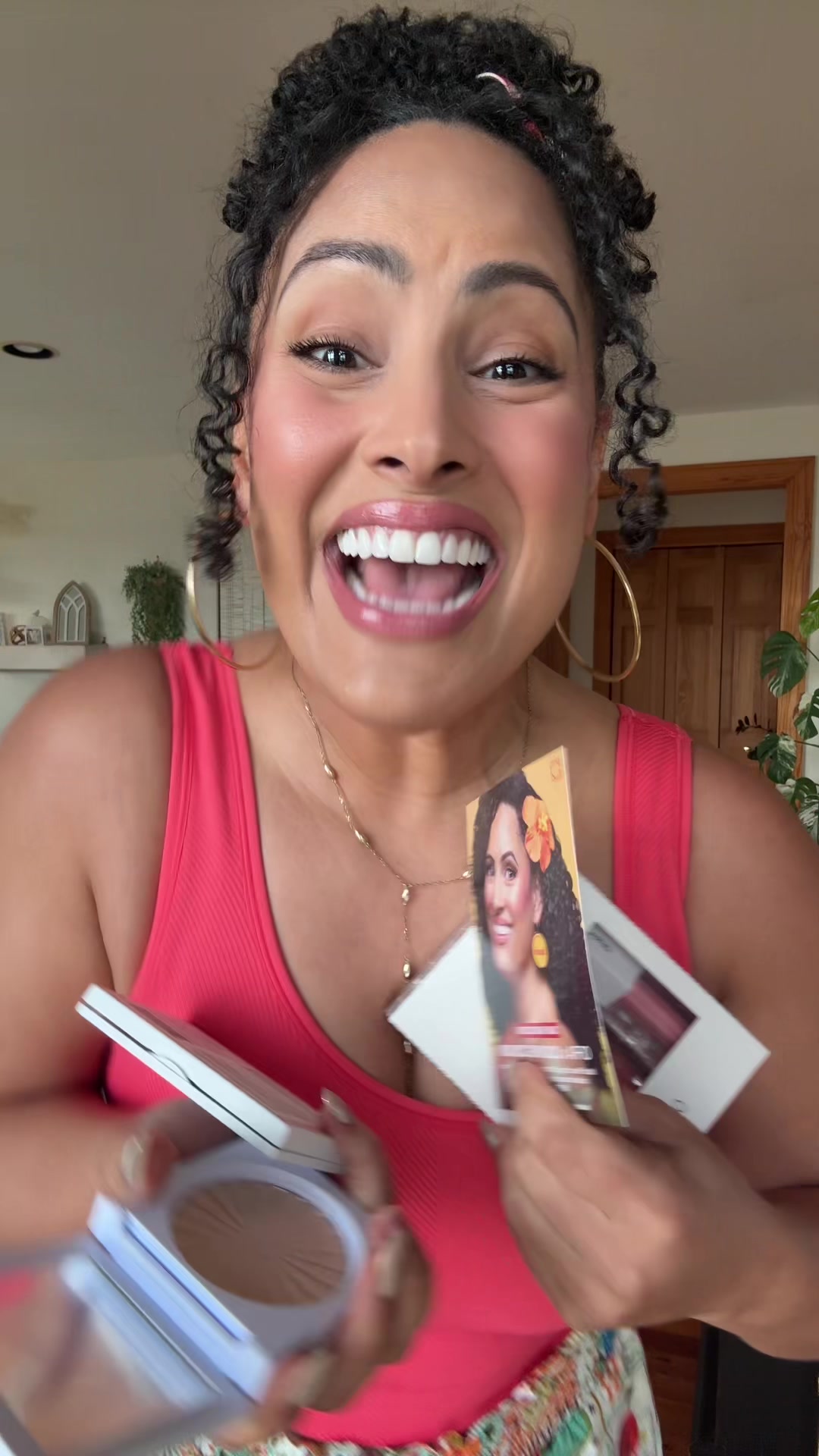 TikTok post by @cookingconomi for OFRA Cosmetics. Caption reads: My collaboration with @OFRA Cosmetics, LLC is OUT....