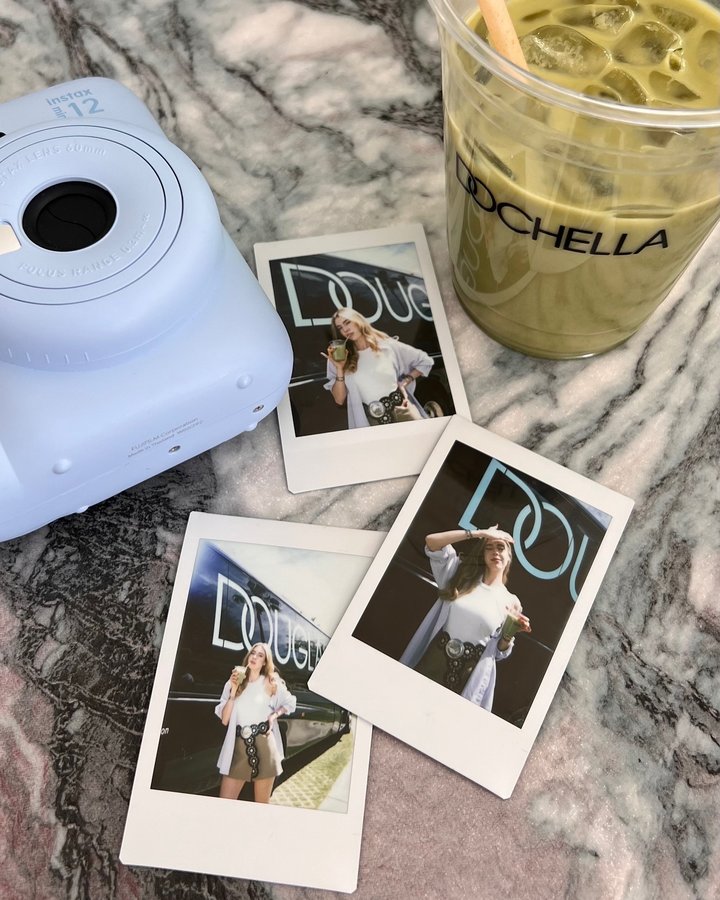 Instagram post by @rannavalilaura for Coachella. Caption reads: life in the dreamhouseee🎶

@coachella &....