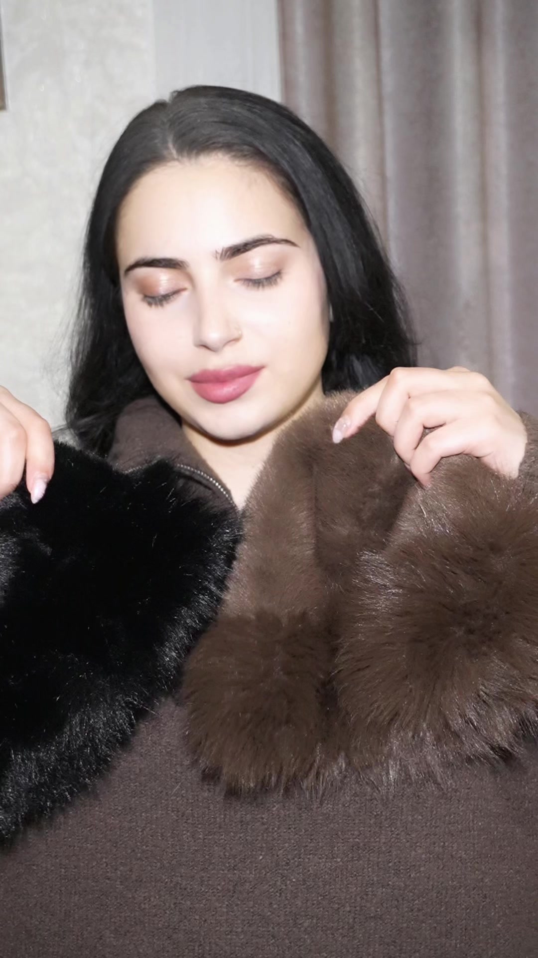 TikTok post by @naans.sh7 for Shein. Caption reads: ❄️Last Call for Winter Savings✨ SHEIN’s Global....