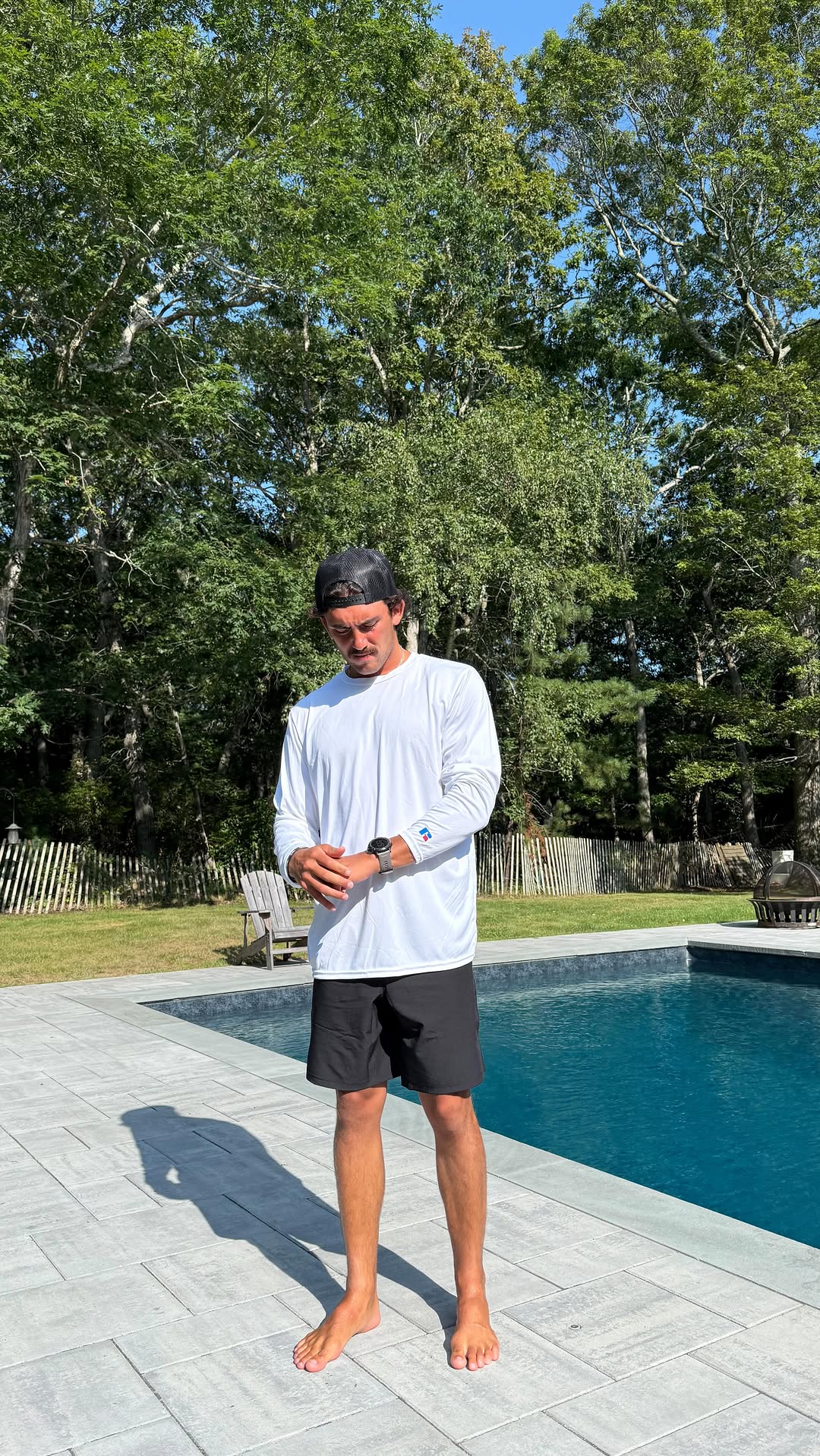 Instagram post by @bobbyc_23 for Russell Athletic. Caption reads: Crankin that in my new....