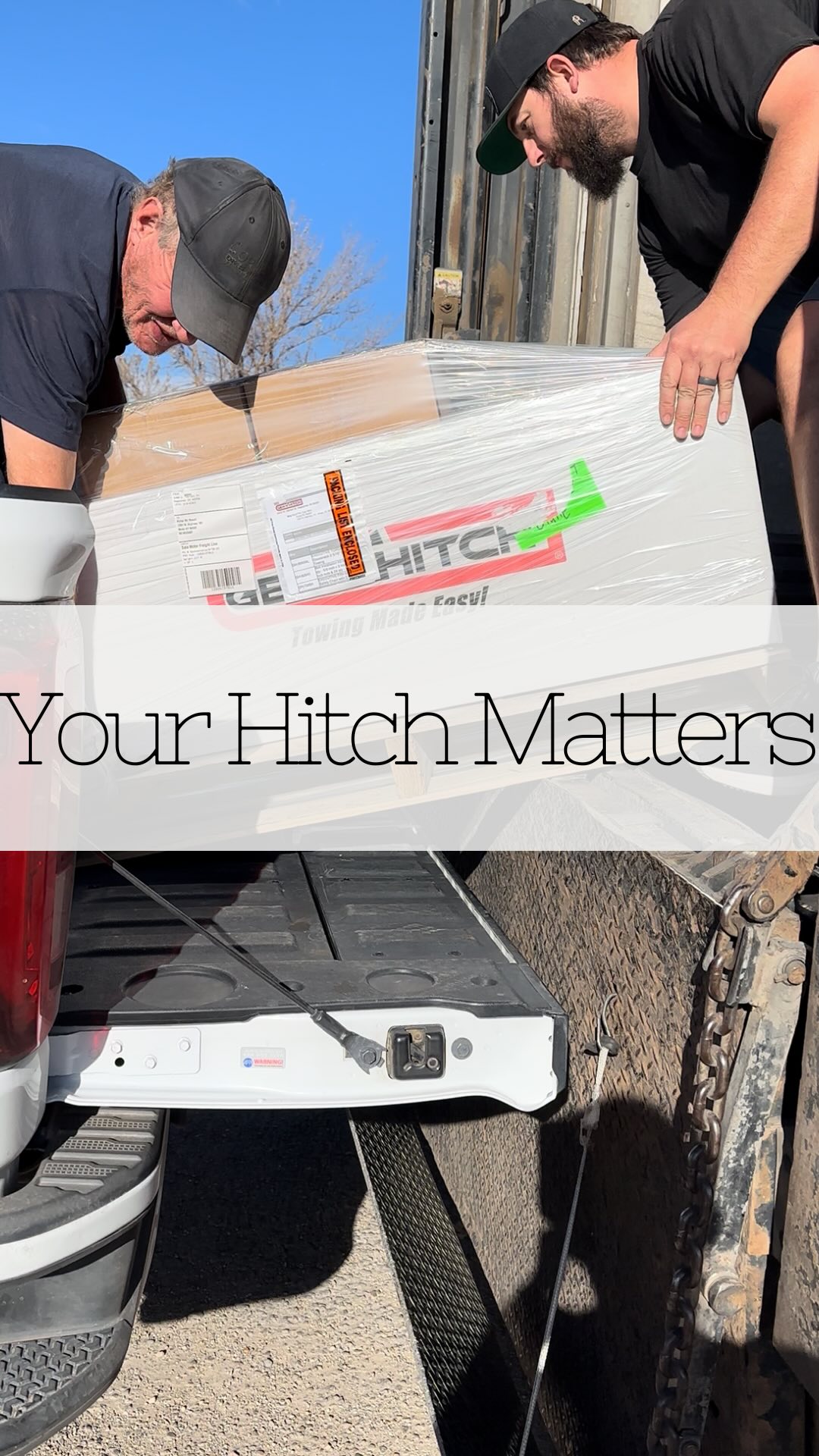 Instagram post by @winn_on_the_road for GenY Hitch. Caption reads: [...] so choose wisely🙌🏼

So why go with....