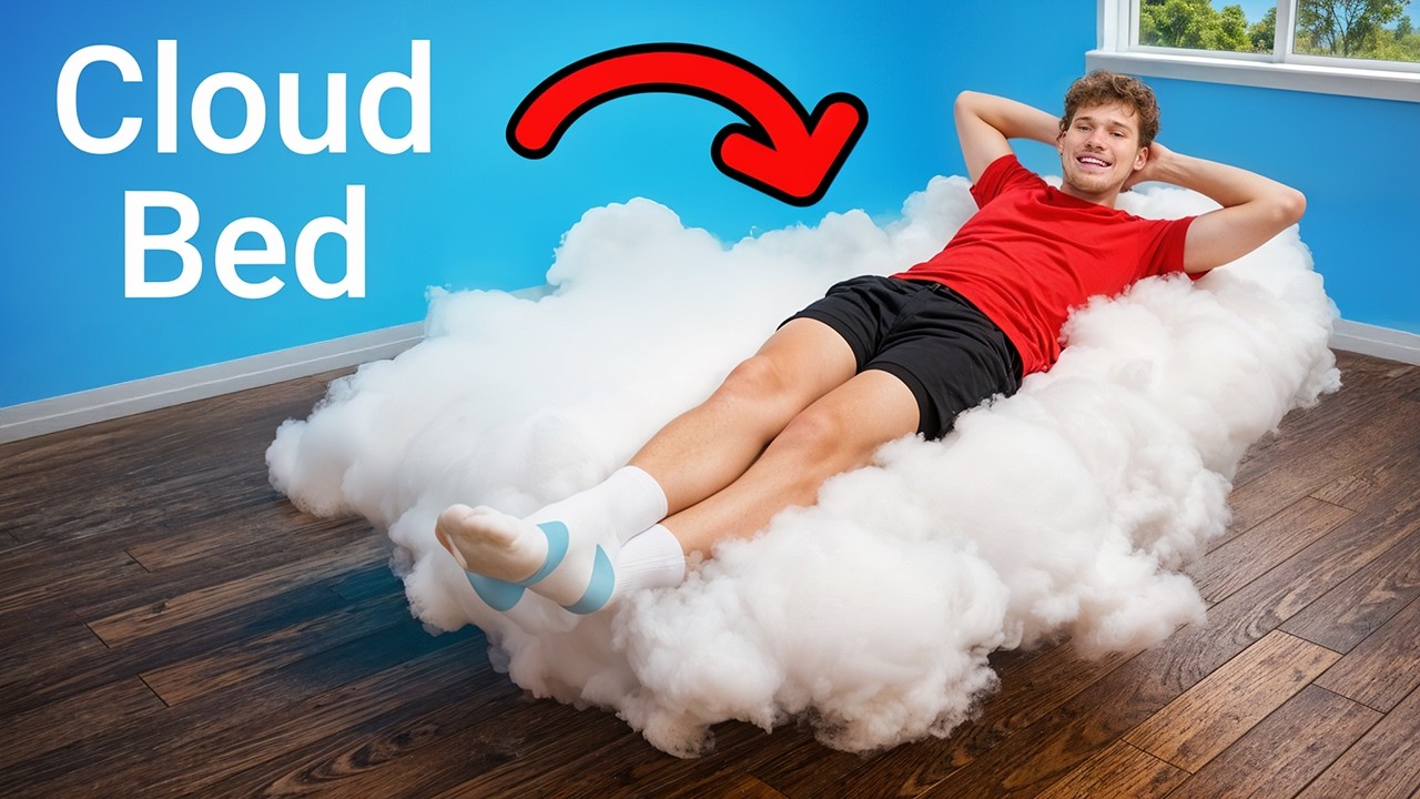 YouTube post by @TeamJesser for Bucketsquad. Caption reads: Testing VIRAL AI Generated Products!.