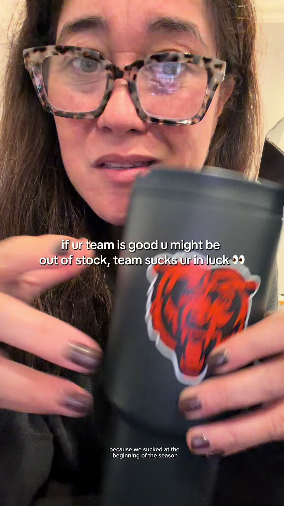 TikTok post by @studiosous for Simple Modern. Caption reads: [...] carrying on game day 👀 see if your @Simple....