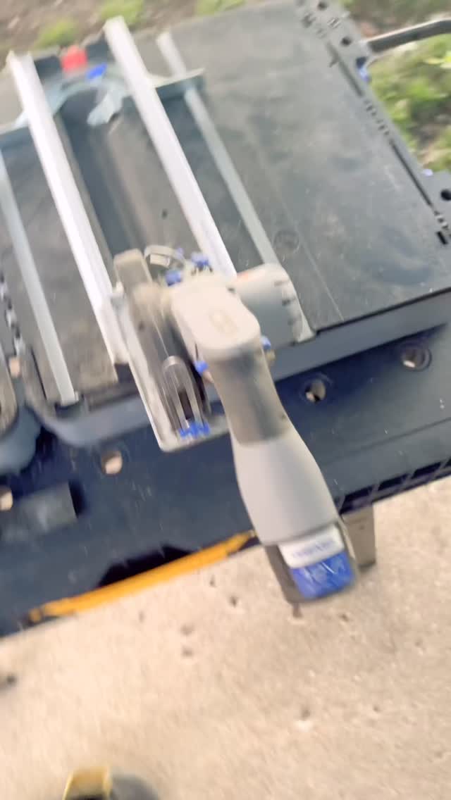 Instagram post by @sdotdiy for Dremel. Caption reads: Only 1 board was lost 😂 #flooring #floor....