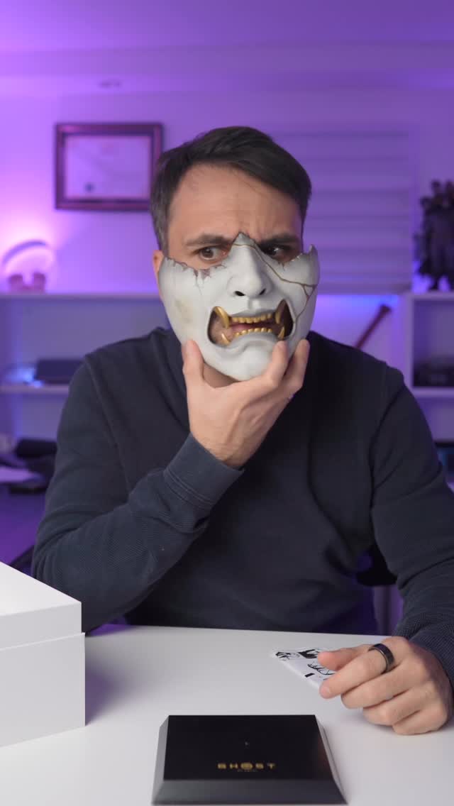 Instagram post by @drunboxking for PlayStation DACH. Caption reads: Wow die NEUE Ghost of Yōtei Collector’s Edition:....