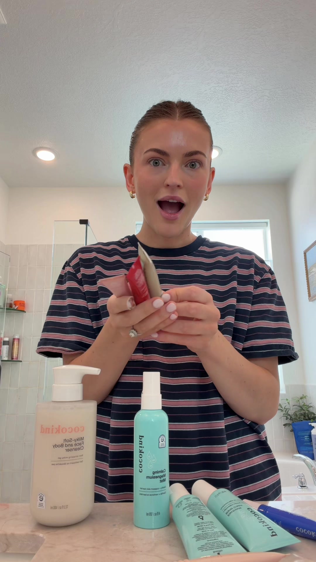 TikTok post by @kamrigriffith for Cocokind. Caption reads: [...] you guys have tried any of these!🤭🫧....
