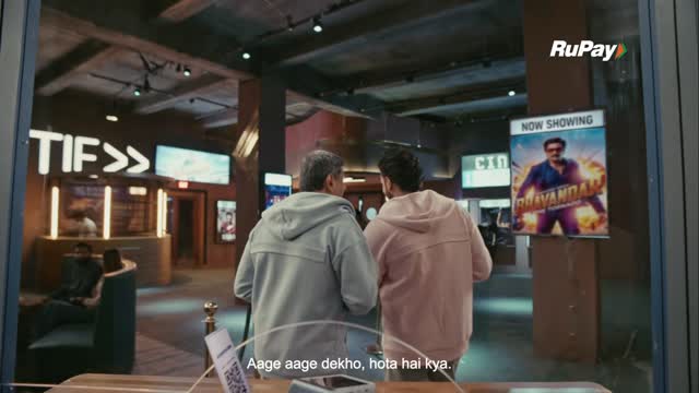 Instagram post by @amandeep_kauruby_ for RuPay. Caption reads: [...] just got easier 💥 #OwnTheEdge #AskForRuPay....
