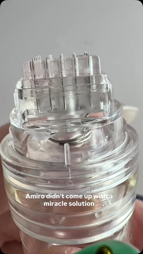 Instagram post by @just_janci for AMIRO Official. Caption reads: @amiroglobal I wanna introduce you to a miracle,....