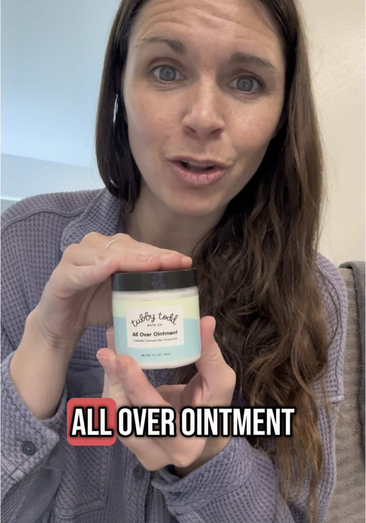 TikTok post by @theallaroundmama for Tubby Todd. Caption reads: [...] skin deserves this! 🌟 Grab @Tubby Todd All....