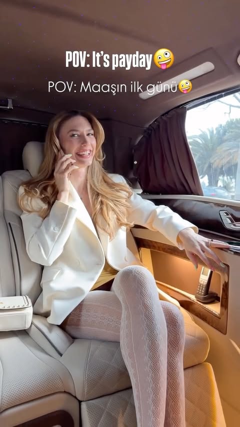 Instagram post by @imgoshka for Mercedes-Benz. Caption reads: [...] @fendi flow Bag @prada Vehicle @mercedesbenz....