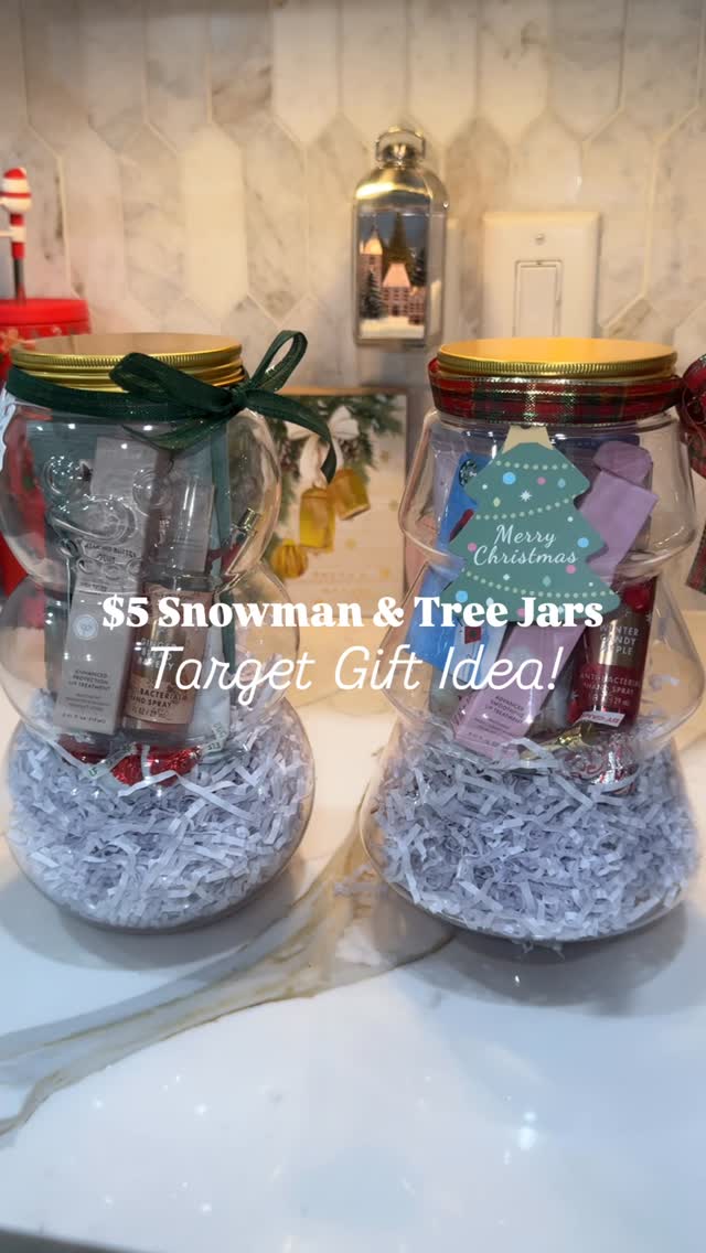 Instagram post by @trendyfavefinds for Post-it. Caption reads: How cute are these $5 novelty gifting jars at....