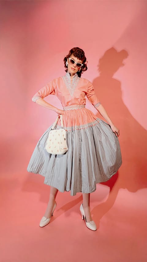 Instagram post by @msmaverickmuse for American Duchess. Caption reads: [...] 50’s inspired Ginger pumps from....