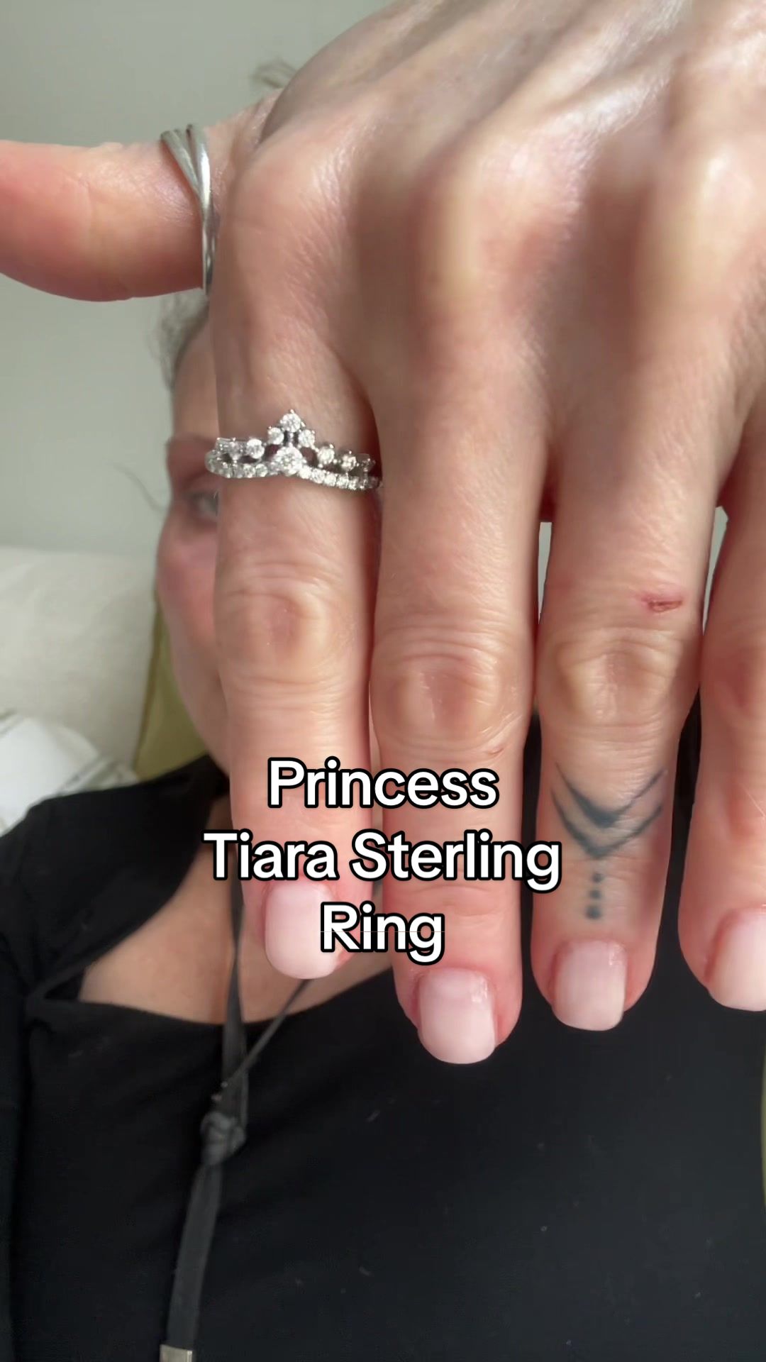 TikTok post by @beautybyjunelynn for YSDD Jewelry. Caption reads: [...] #princess #jewelry #women #fyp @YSDD Jewelry....