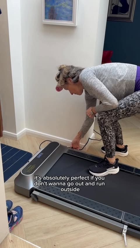 Instagram post by @drreneehoenderkamp for WalkingPad. Caption reads: I am always telling my patients, and my lovely....