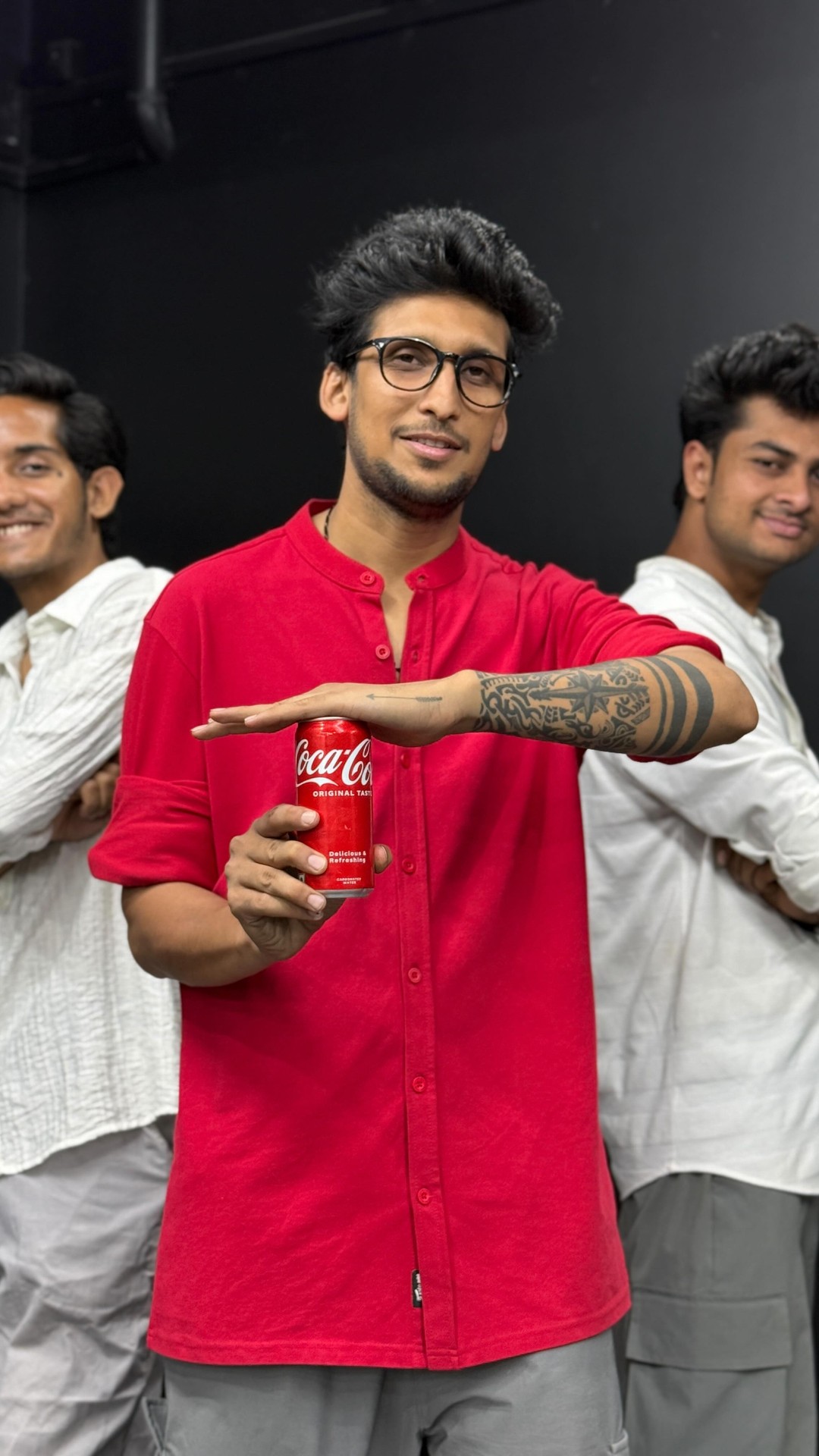 Instagram post by @i_mohit_jain for Coca-Cola India. Caption reads: What a Sunday!!! A great Halftime with Coke,....