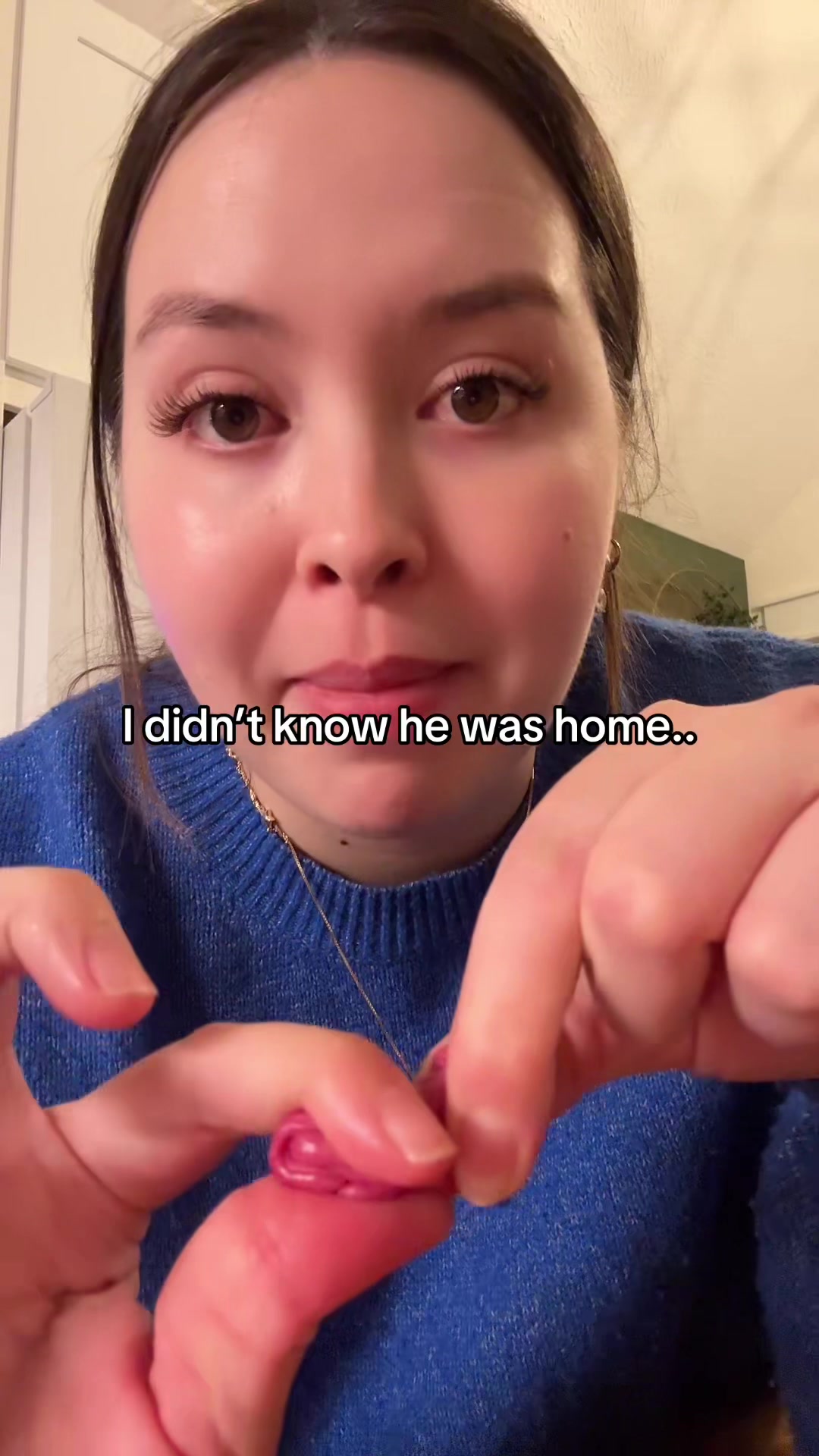 TikTok post by @shopitordropitmama for Force Factor. Caption reads: [...] #hairloss #lustriva #hairtok @@Force Factor.