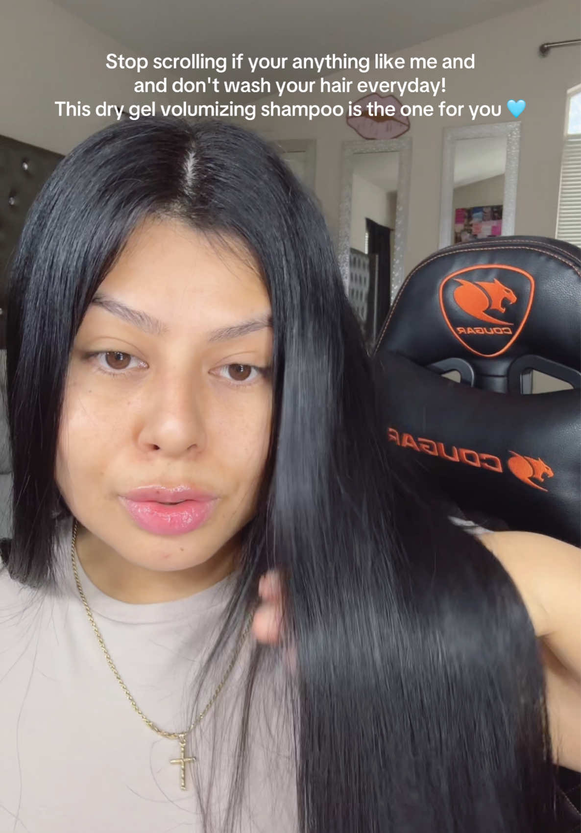 TikTok post by @craaaaazybeautiful for AMAXY Beauty. Caption reads: @AMAXY Haircares thank you. Get yours in the box....