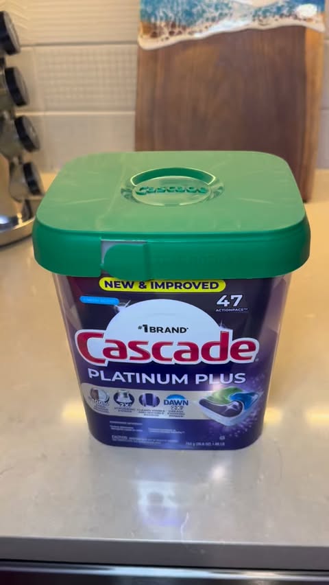 Instagram post by @foodiefun_adventures for Cascade. Caption reads: [...] about health & safety of “pods”! @mycascade....