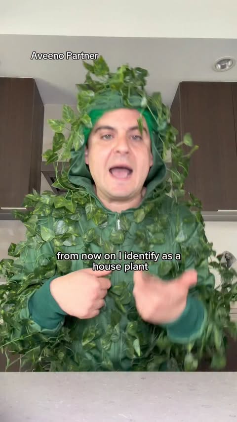 Instagram post by @josh.zilberberg for Aveeno. Caption reads: @aveenoca Skin Relief™ Moisturizing Lotion & Body....