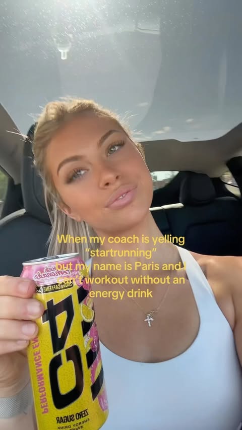 Instagram post by @parismikinski for C4 Energy. Caption reads: last chance to save up to 20% off on @c4energy on....