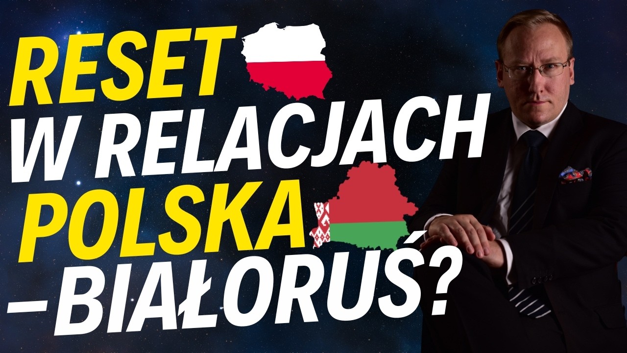 YouTube post by @Leszek_Sykulski for buycoffee.to. Caption reads: A reset in Poland-Belarus relations? | Germany is....