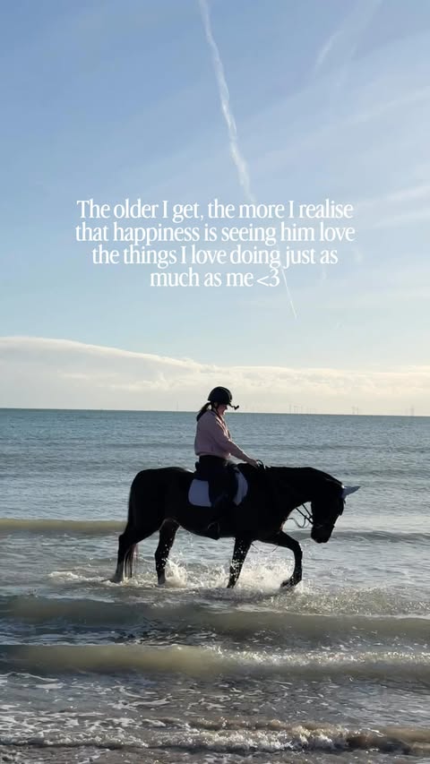 Instagram post by @canterring for Charles Owen. Caption reads: My happy place ❤️ (Ad gifted items) Just a quick....