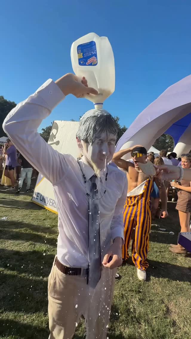 Instagram post by @culturemedia for Insomnia Cookies. Caption reads: nothing better than the milk & cookie tailgate....