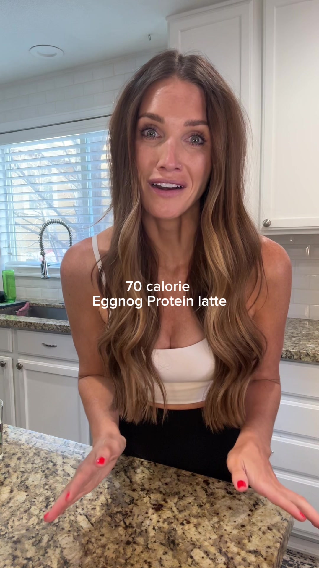 TikTok post by @krista_mm for Javy Coffee. Caption reads: This is hands down my favorite flavor! I’m....