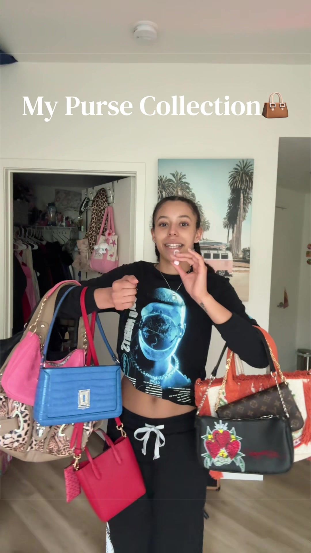 TikTok post by @jaliaabrielle for Ross Dress for Less. Caption reads: [...] Lagerfeld @Ed Hardy @Burlington @Ross Dress....