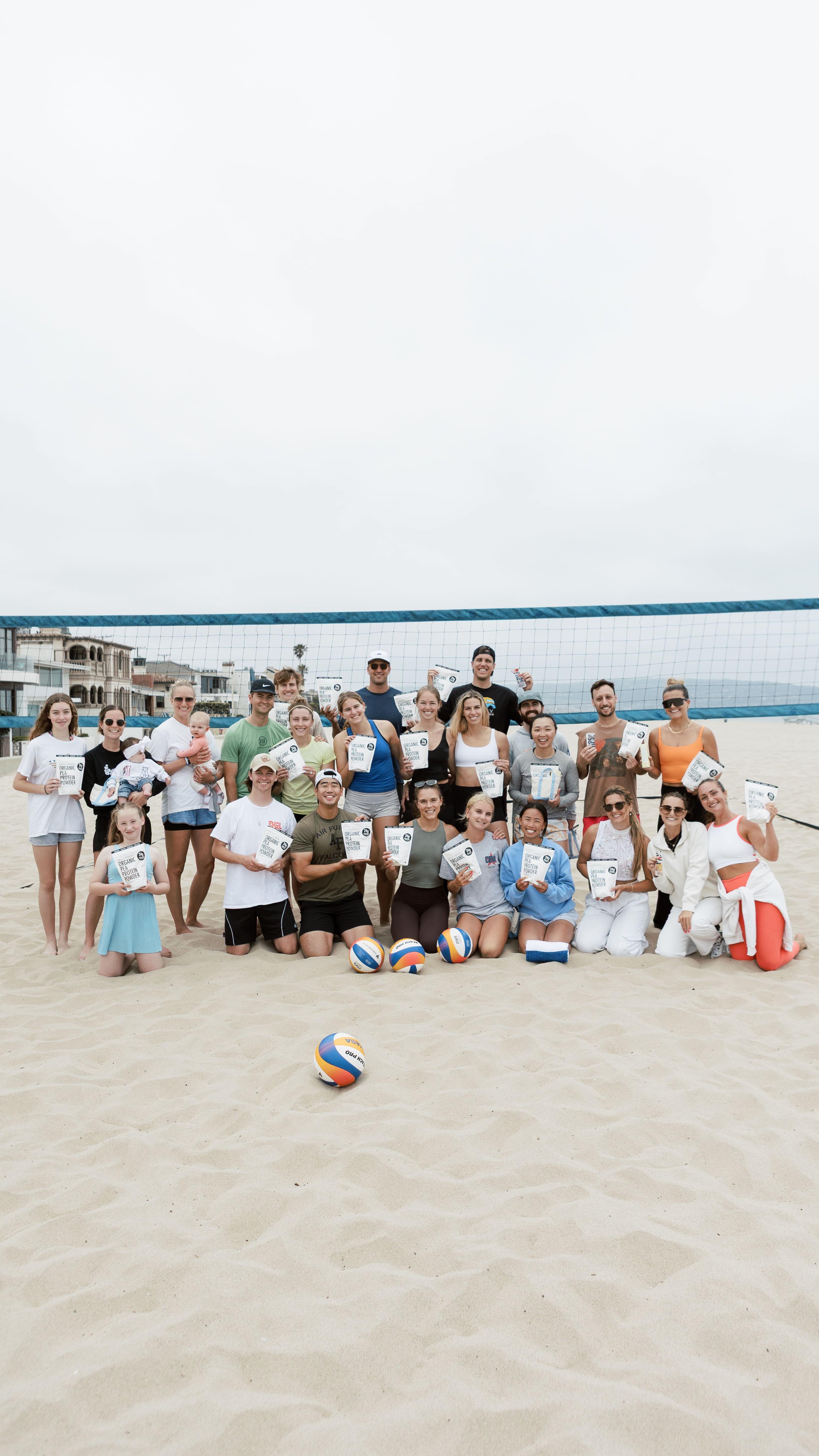 Instagram post by @bask_suncare for DAILY HARVEST. Caption reads: The Spike & Serve event with @dailyharvest this....