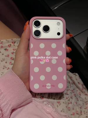 TikTok post by @jessmorales_ for ORNARTO. Caption reads: Love this case 🌸🎀🩰 @ORNARTO US #iphonecase....